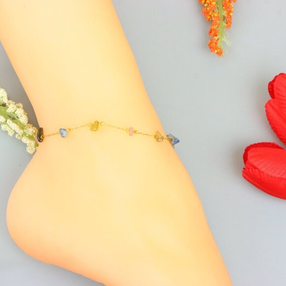 Handmade Anklet – A Stylish Choice for Women, Thoughtful Gift Idea, EVCH1145 - Picture 7 of 9